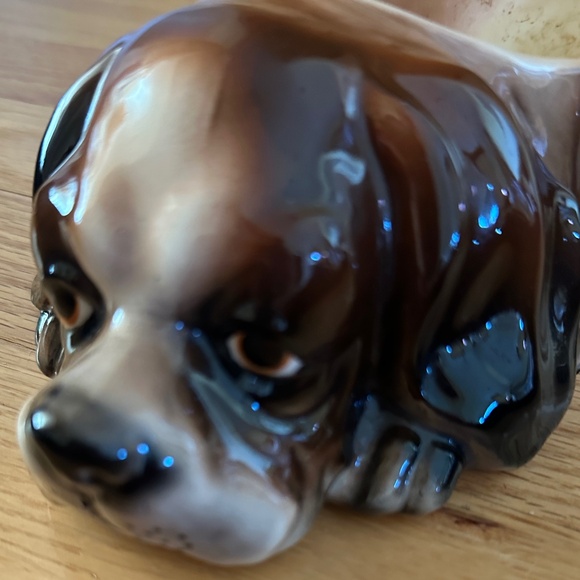 Vintage Nancy Pew Giftware Co. Hound Dog Planter Made in Japan - Picture 8 of 16